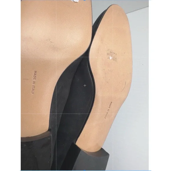 SALVATORE FERRAGAMO Women's Boutique Black Suede Bow Slip On Loafers Sz 5.5B - Picture 7 of 10